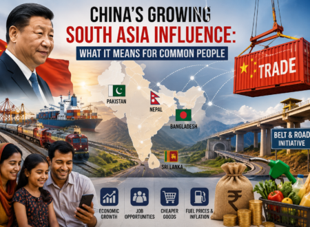 China's increasing south asia trade
