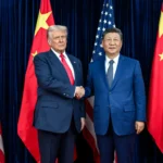 “From Nvidia chips to global markets, the Trump–Xi summit could decide who dominates the next AI revolution.”