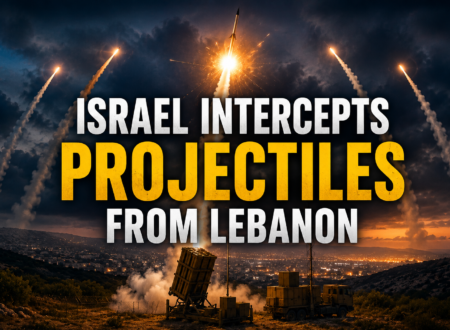 Israel Intercepts Projectiles from Lebanon as tensions rise along the border