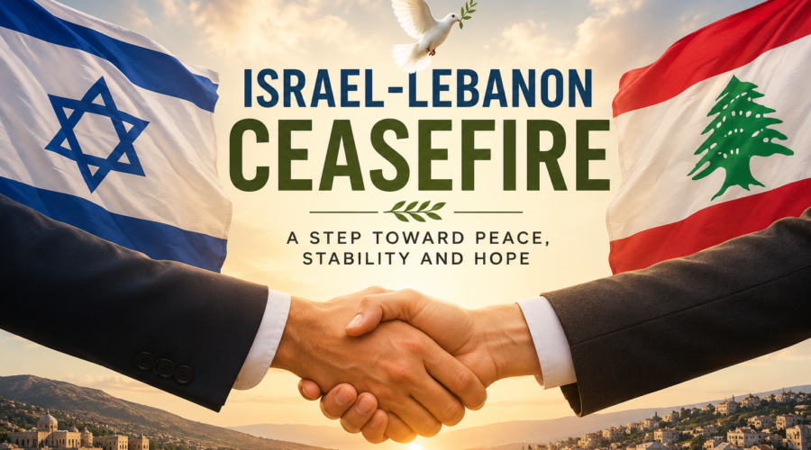 Israel-Lebanon ceasefire agreement done in Washington.