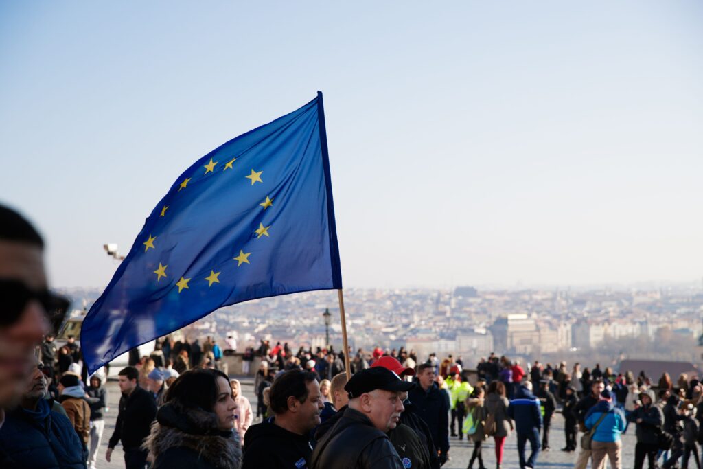 People Protesting for rightwing politics